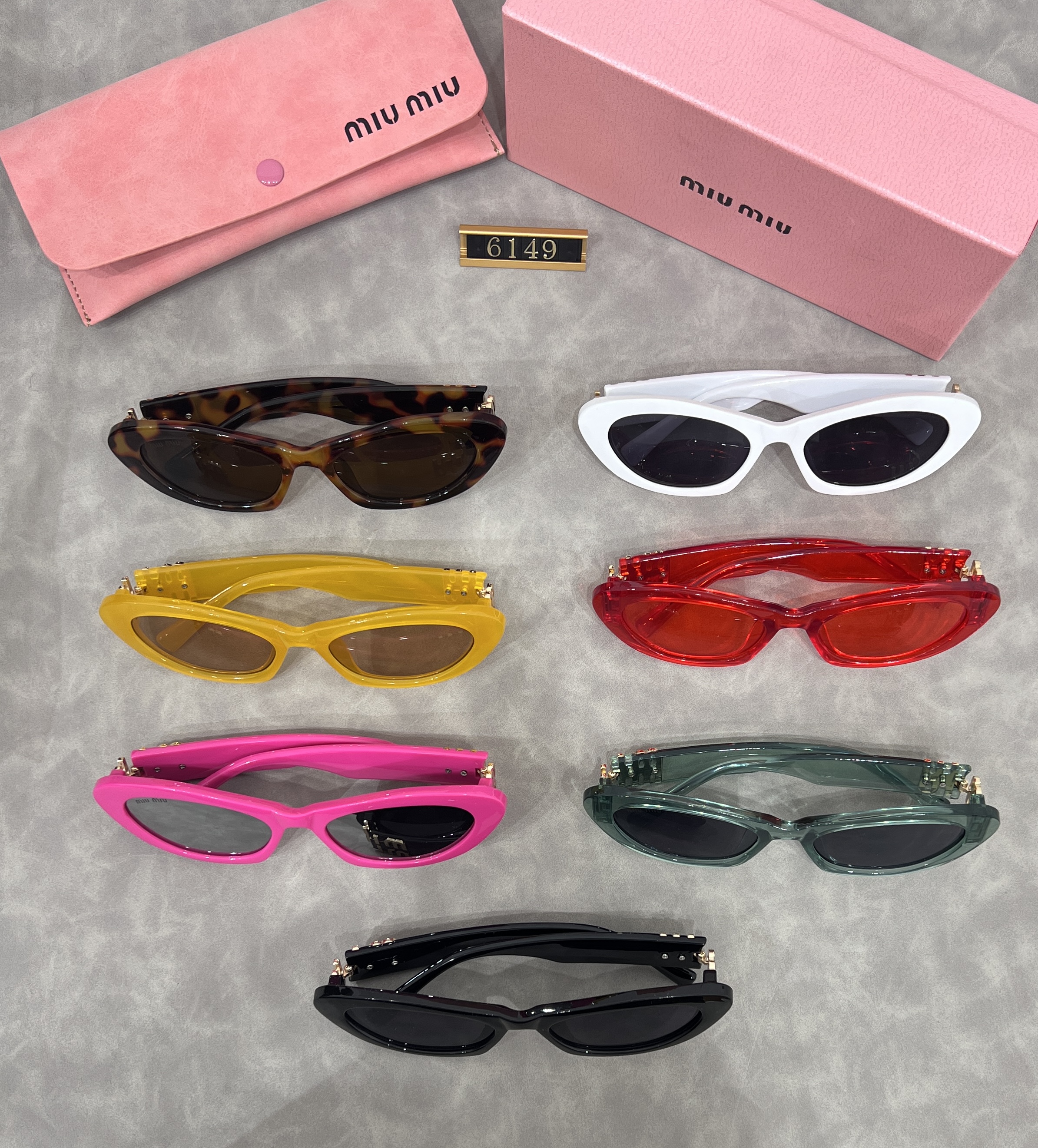 MM Sunglasses Eyeglasses Frame for Women Designer Eyewear 6149