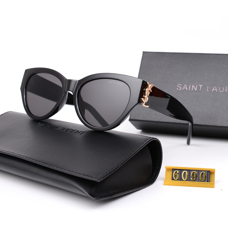 Sunglasses Eyeglasses Frame for Women YSL Designer Eyewear 6090