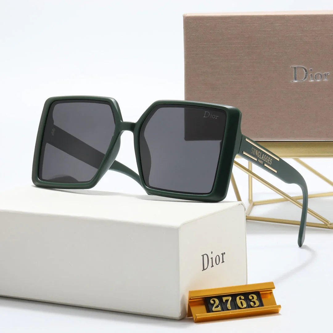 4 Colors Simple DI Letter Polarized Sunglasses