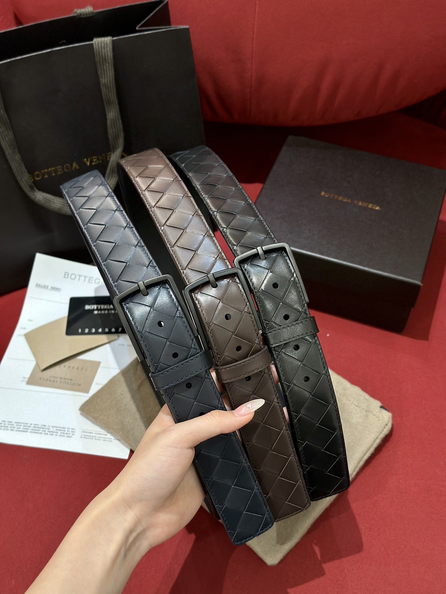 Bottega Veneta Belt 006 3.5cm