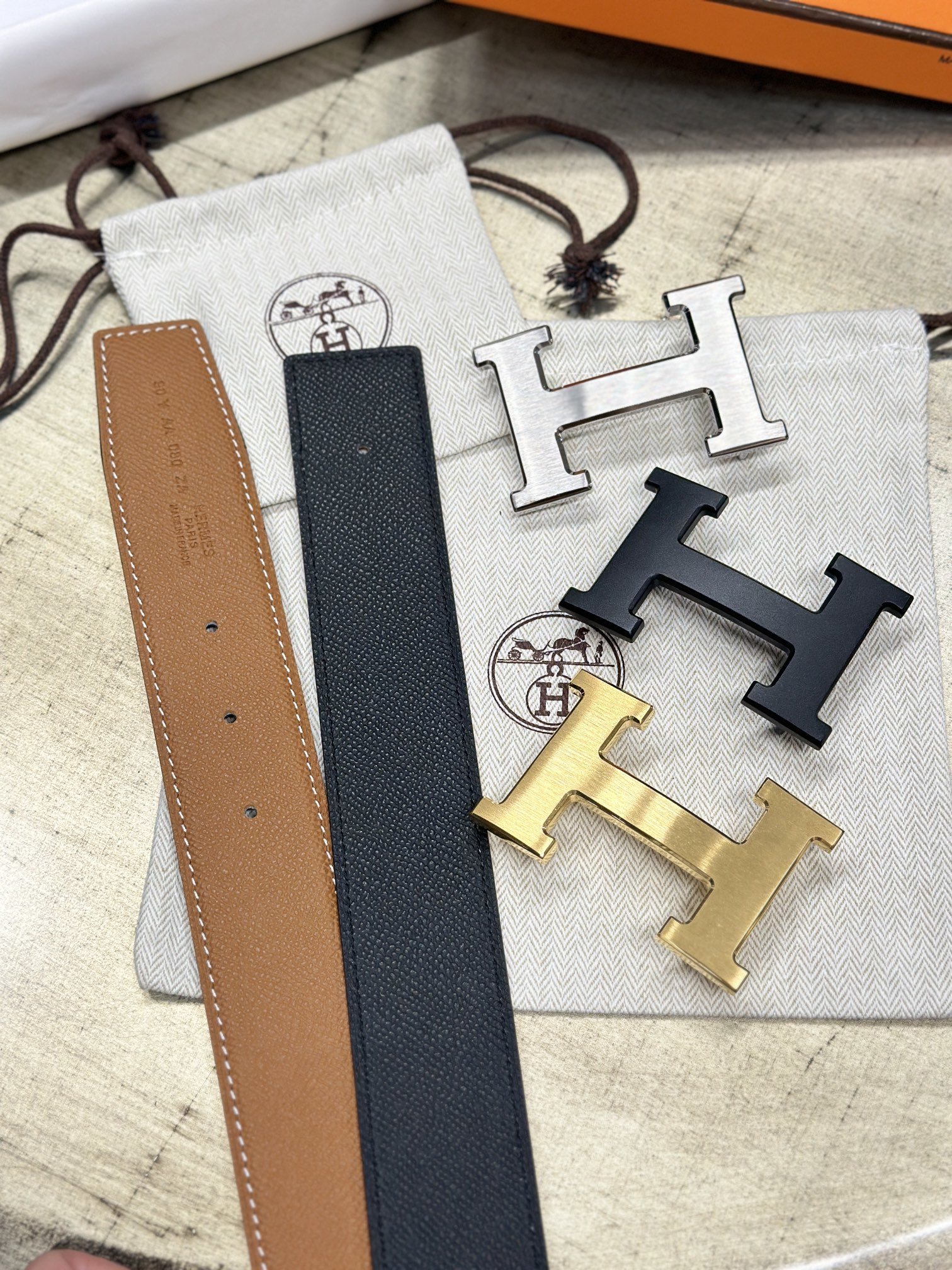 Hermes Belt 022 22PJ081 3.8cm