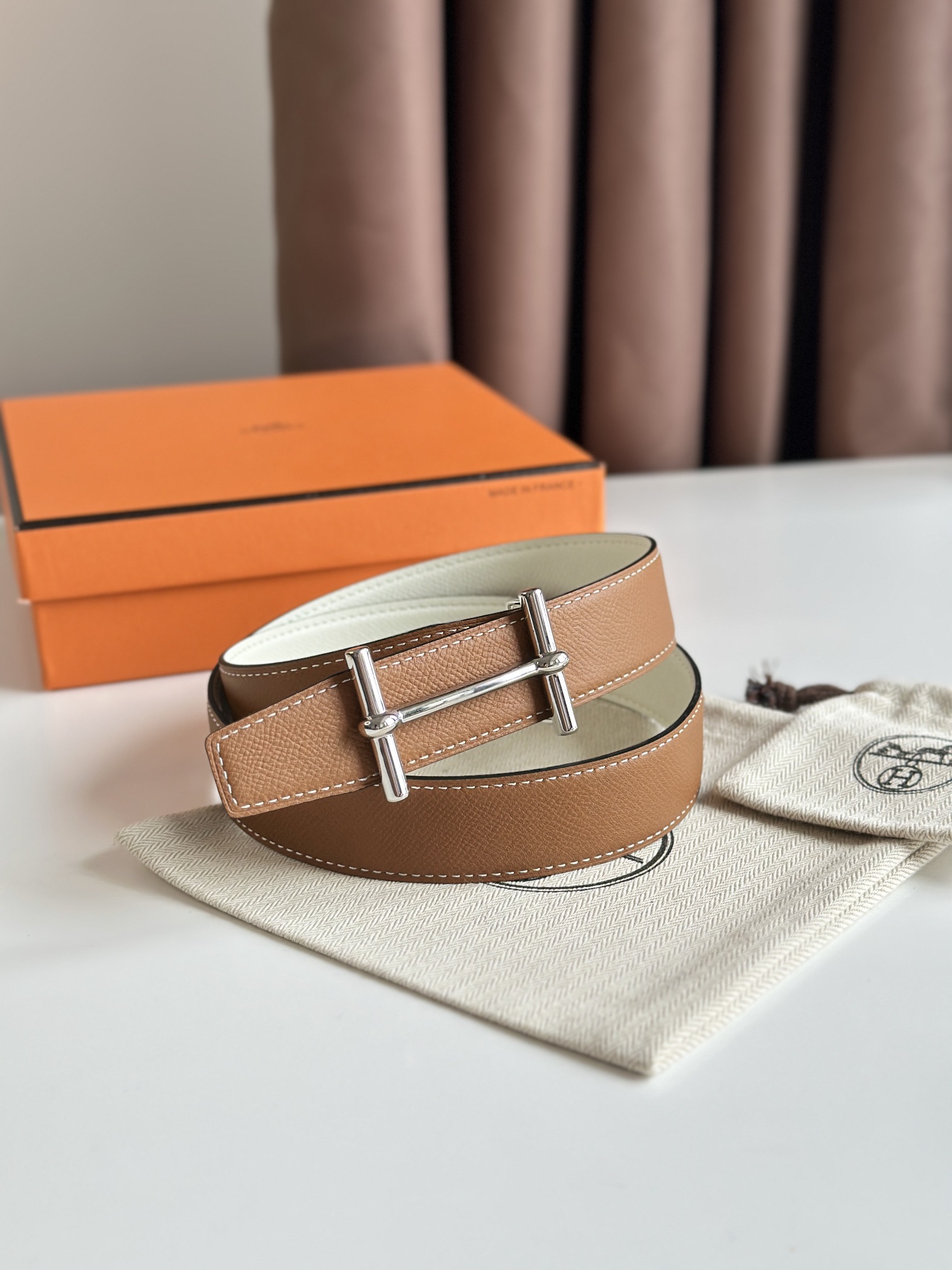 Hermes Belt 005 22PJ091 3.2cm