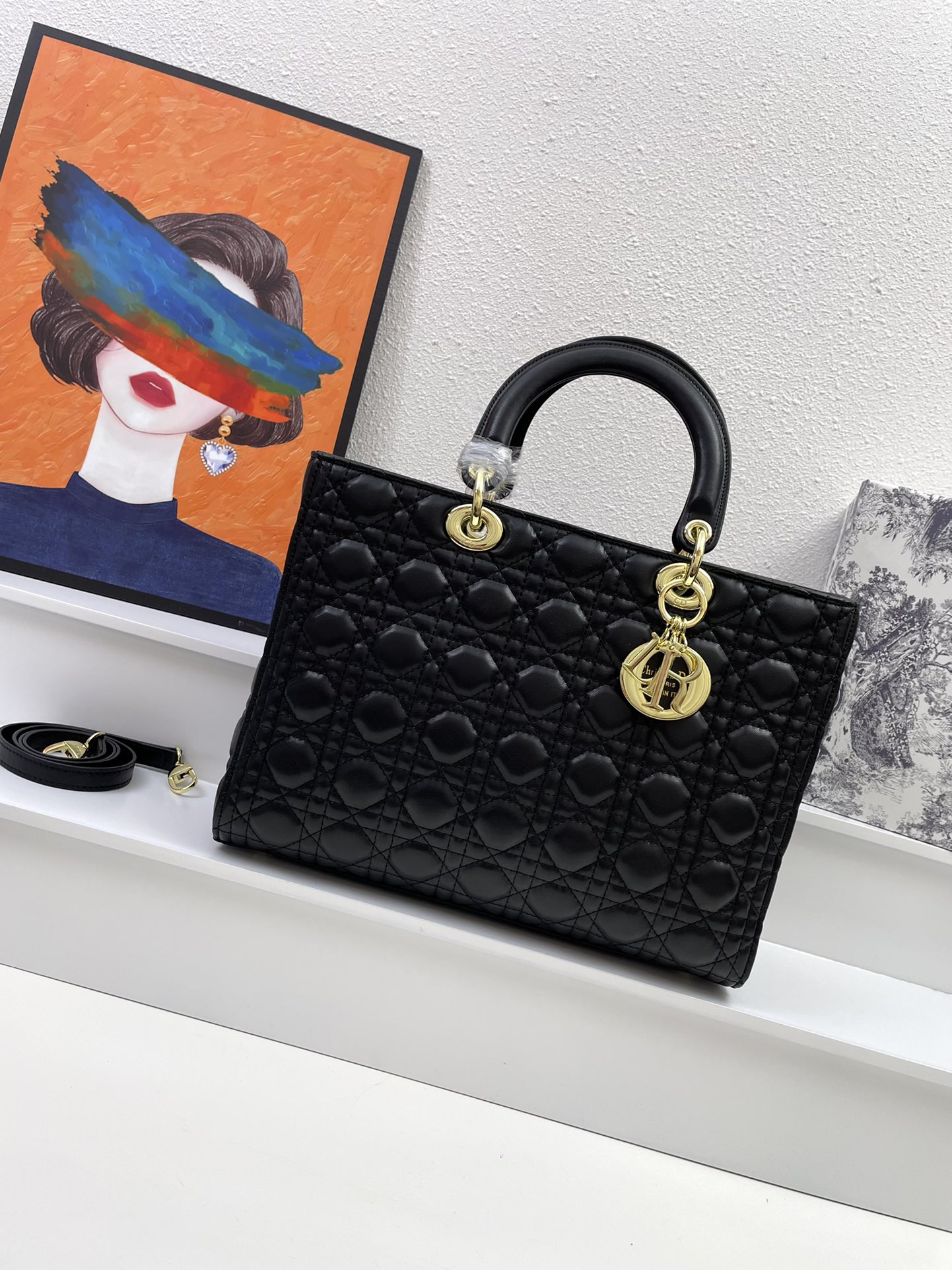 Large Lady Dior Bag LM081 32cm