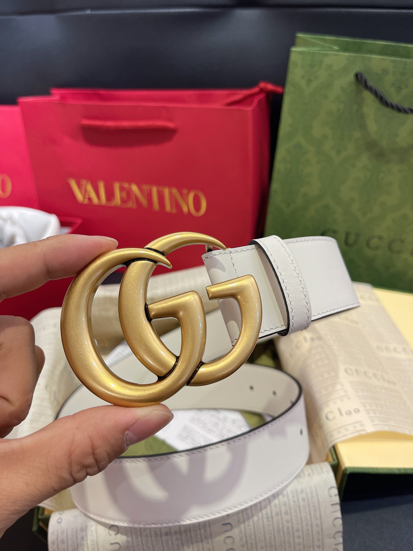 GUCCI Belt 002 22PJ081 4cm