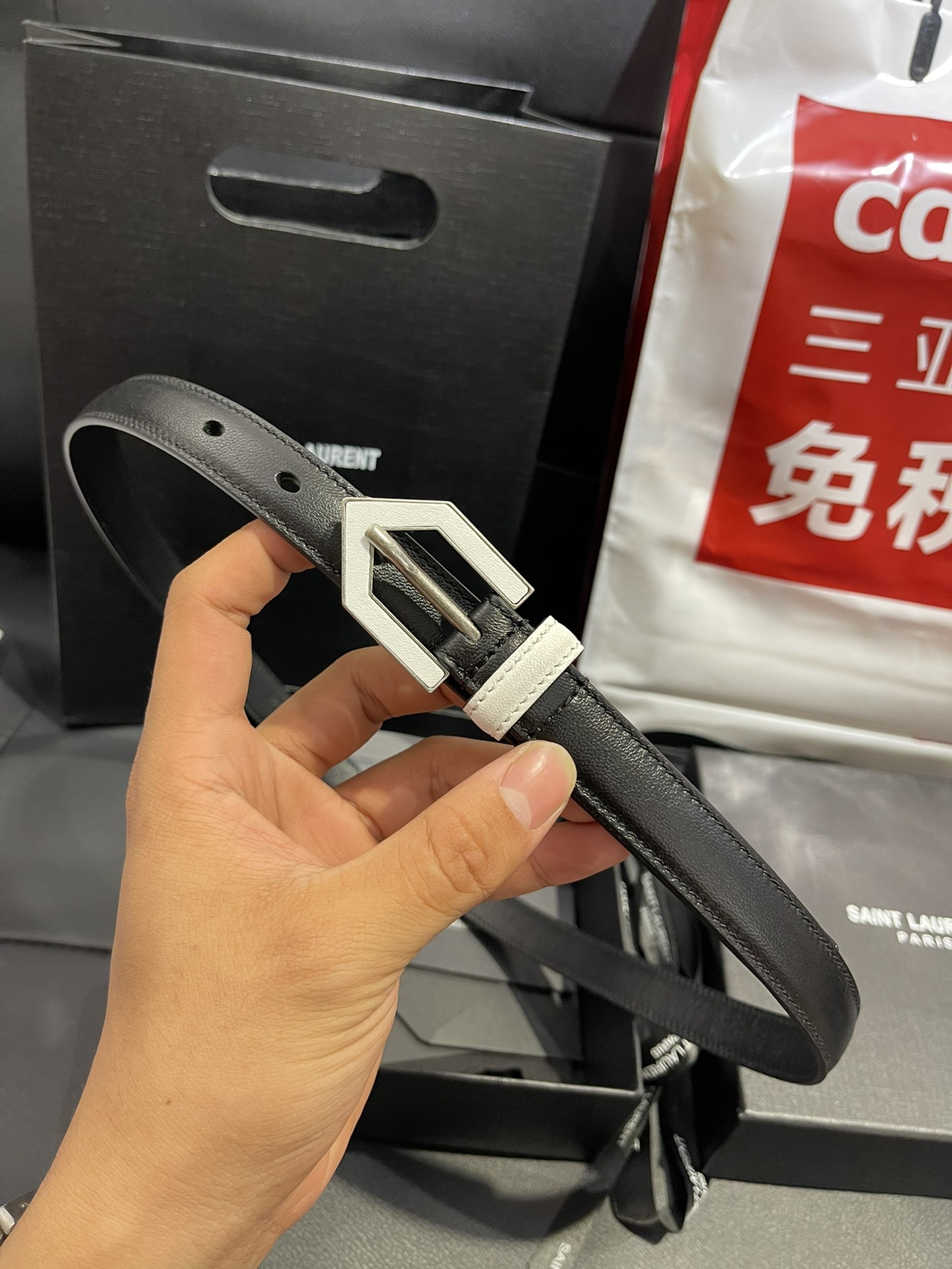 YSL Belt 008 22PJ081 2cm