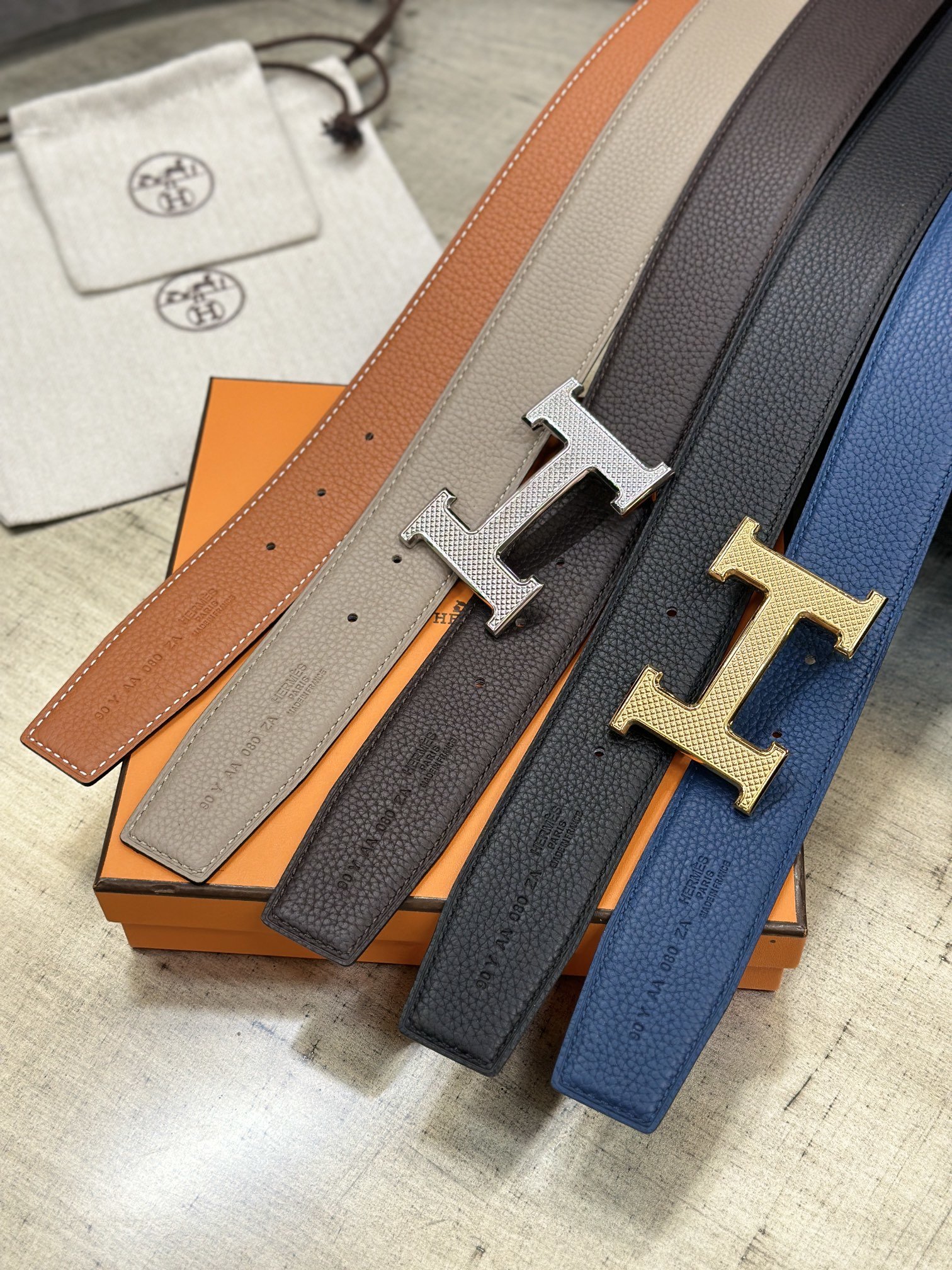 Hermes Belt 027 22PJ081 3.8cm