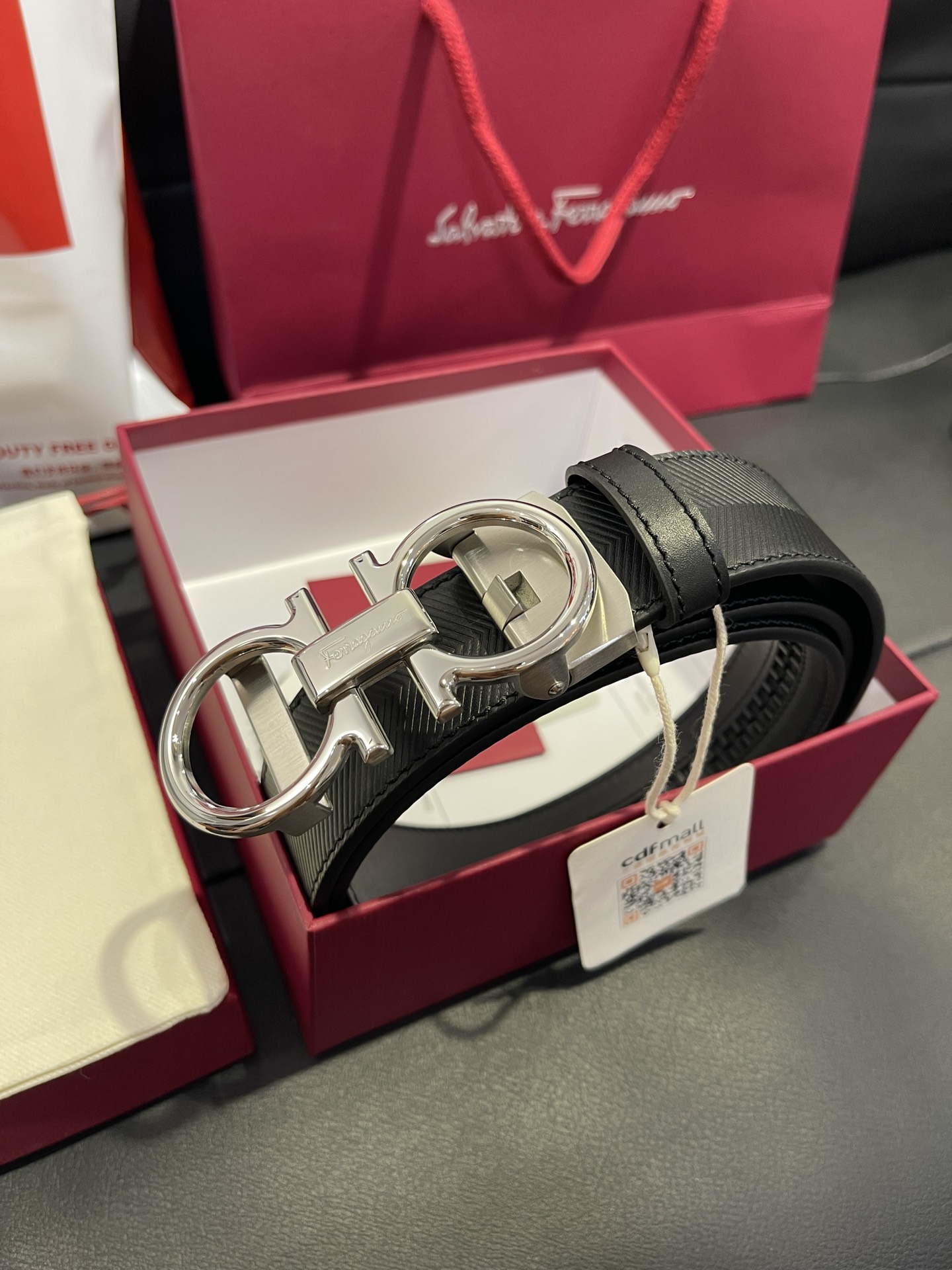 FERRAGAMO Belt 002 22PJ081 3.5cm