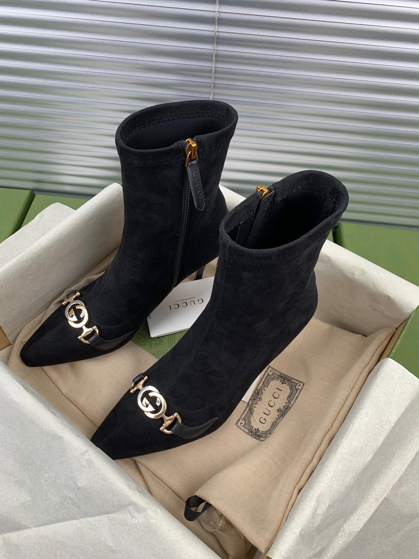 Gucci双G靴 063
