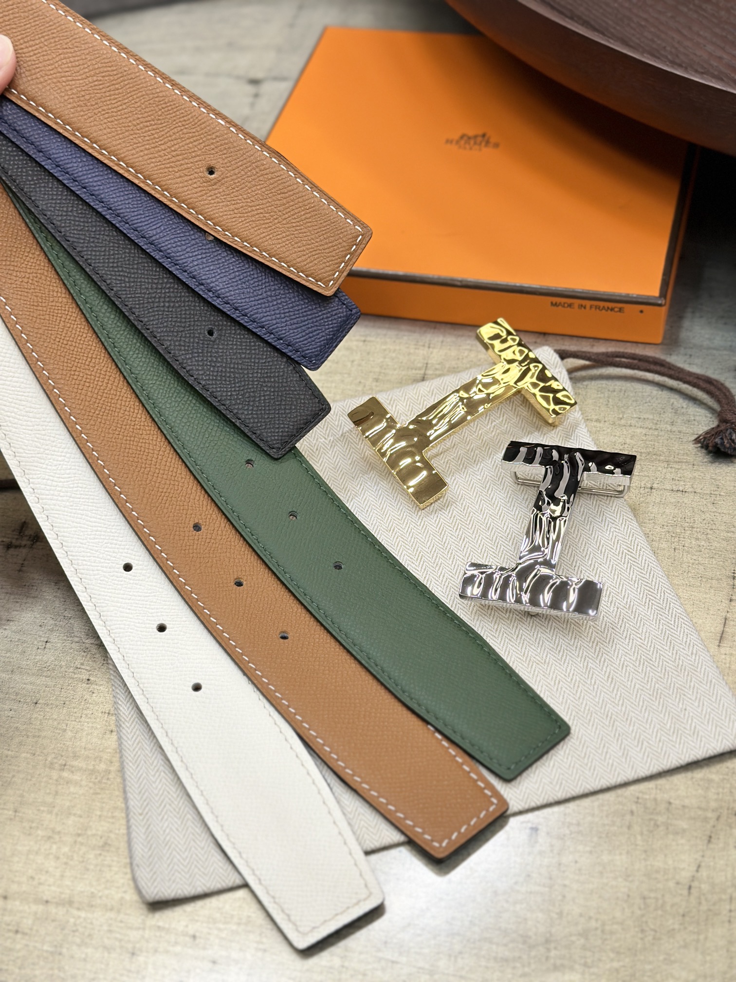 Hermes Belt 019 22PJ081 3.8cm