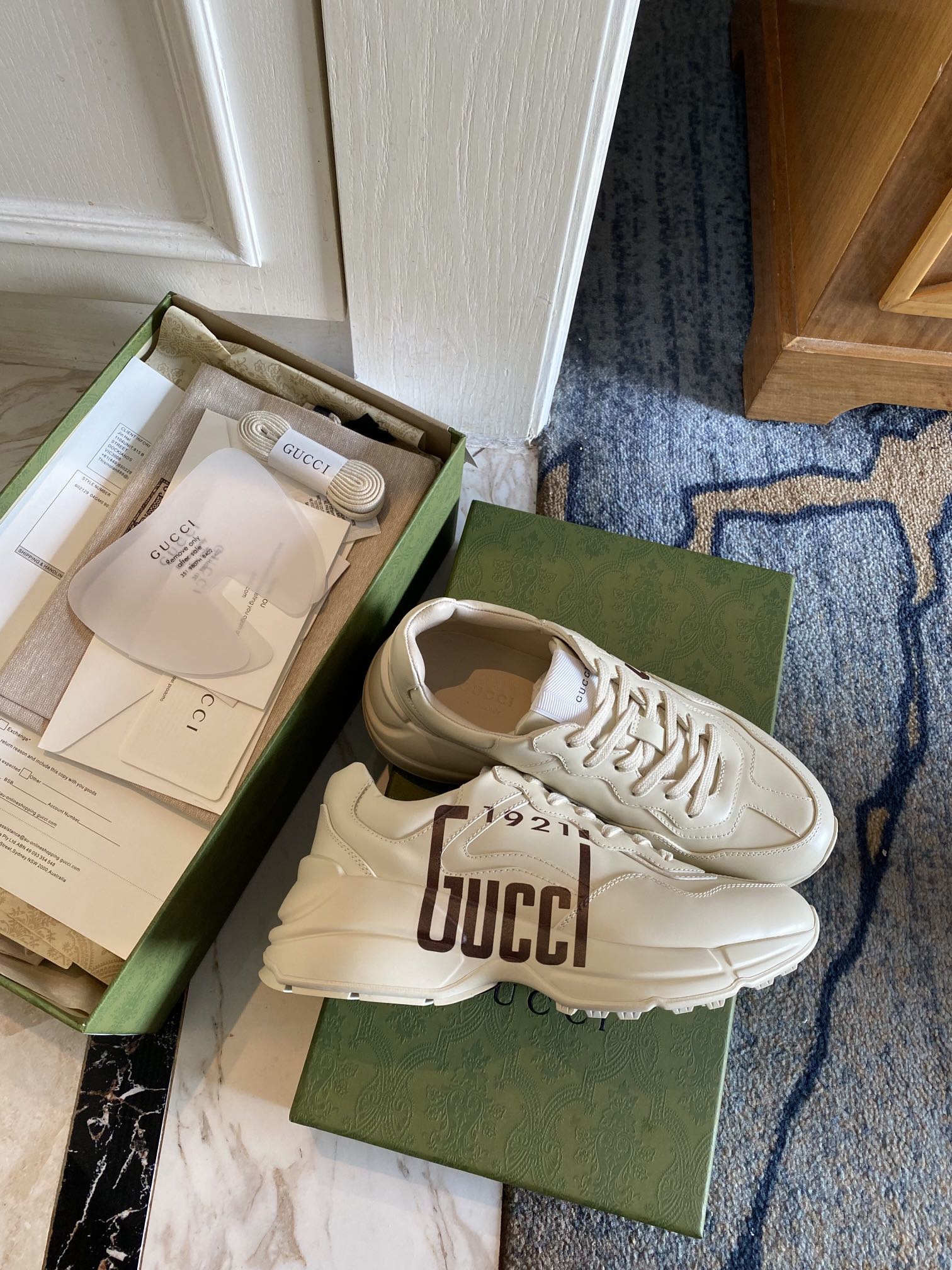 Gucci Rhyton Sneaker shoes