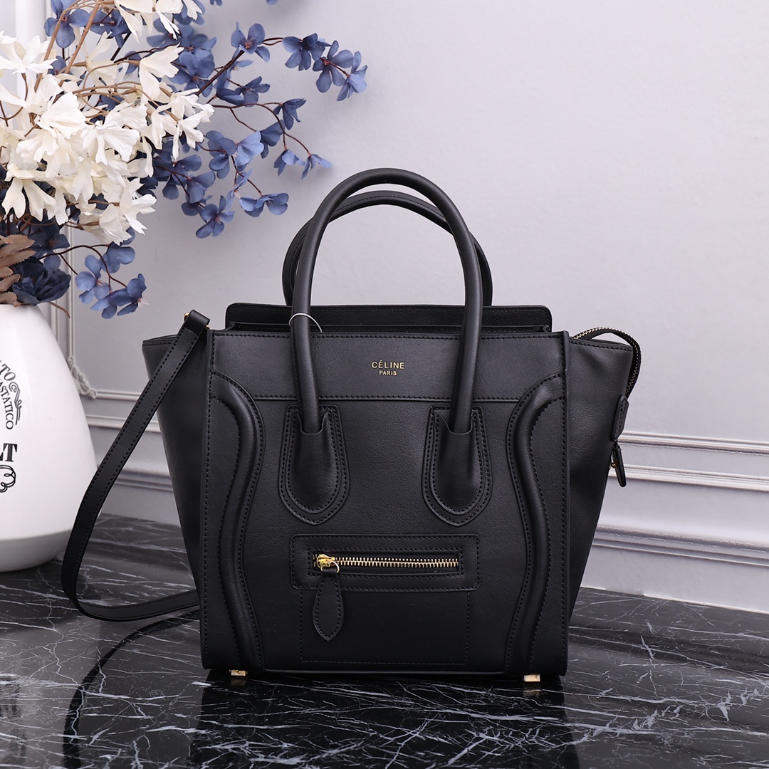Celine880188028803XX Smooth leather