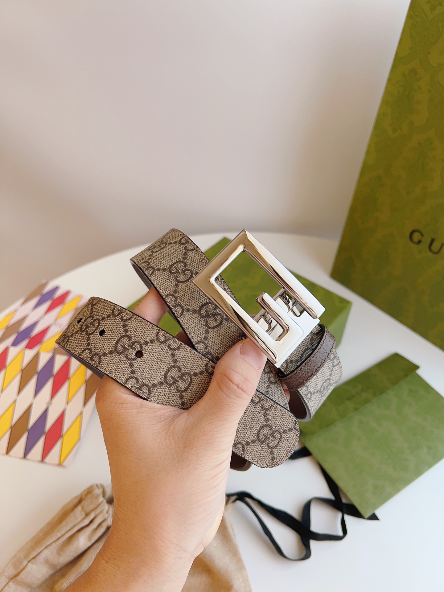 GUCCI Belt 015 22PJ071 3.5cm