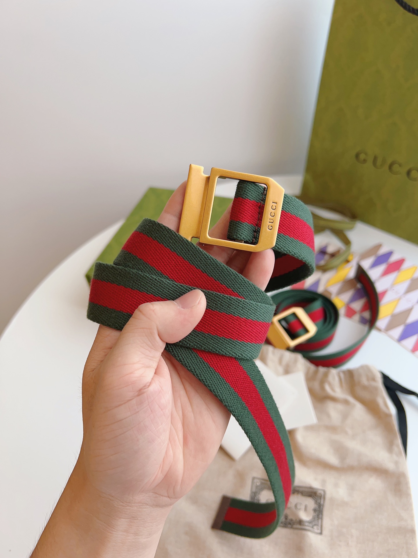 GUCCI Belt 013 22PJ081 3cm