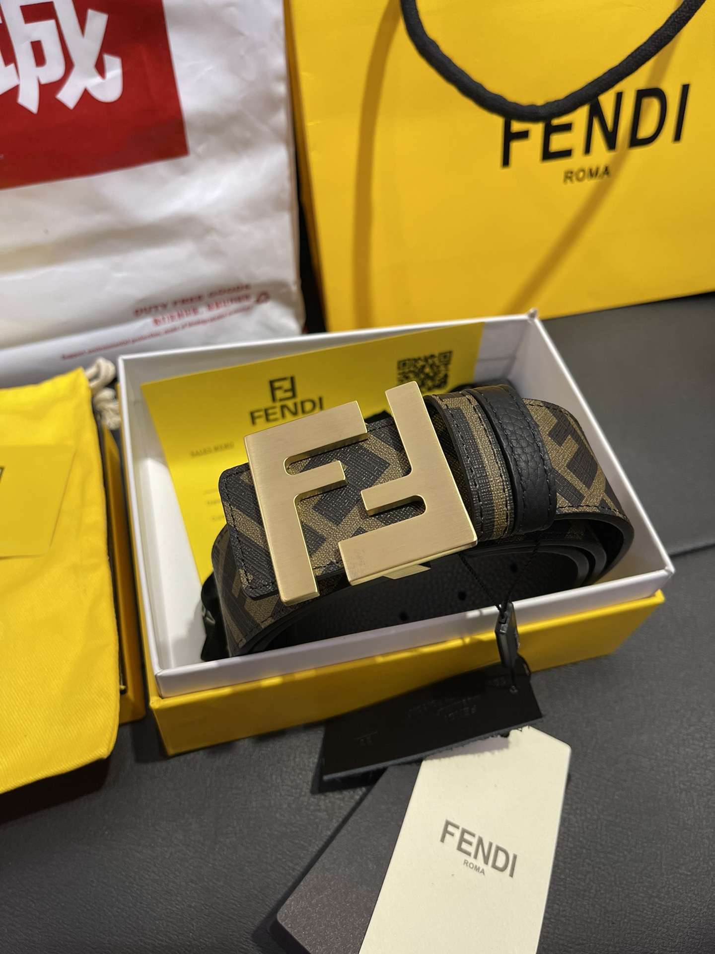 FENDI Belt 003 22PJ081 4cm