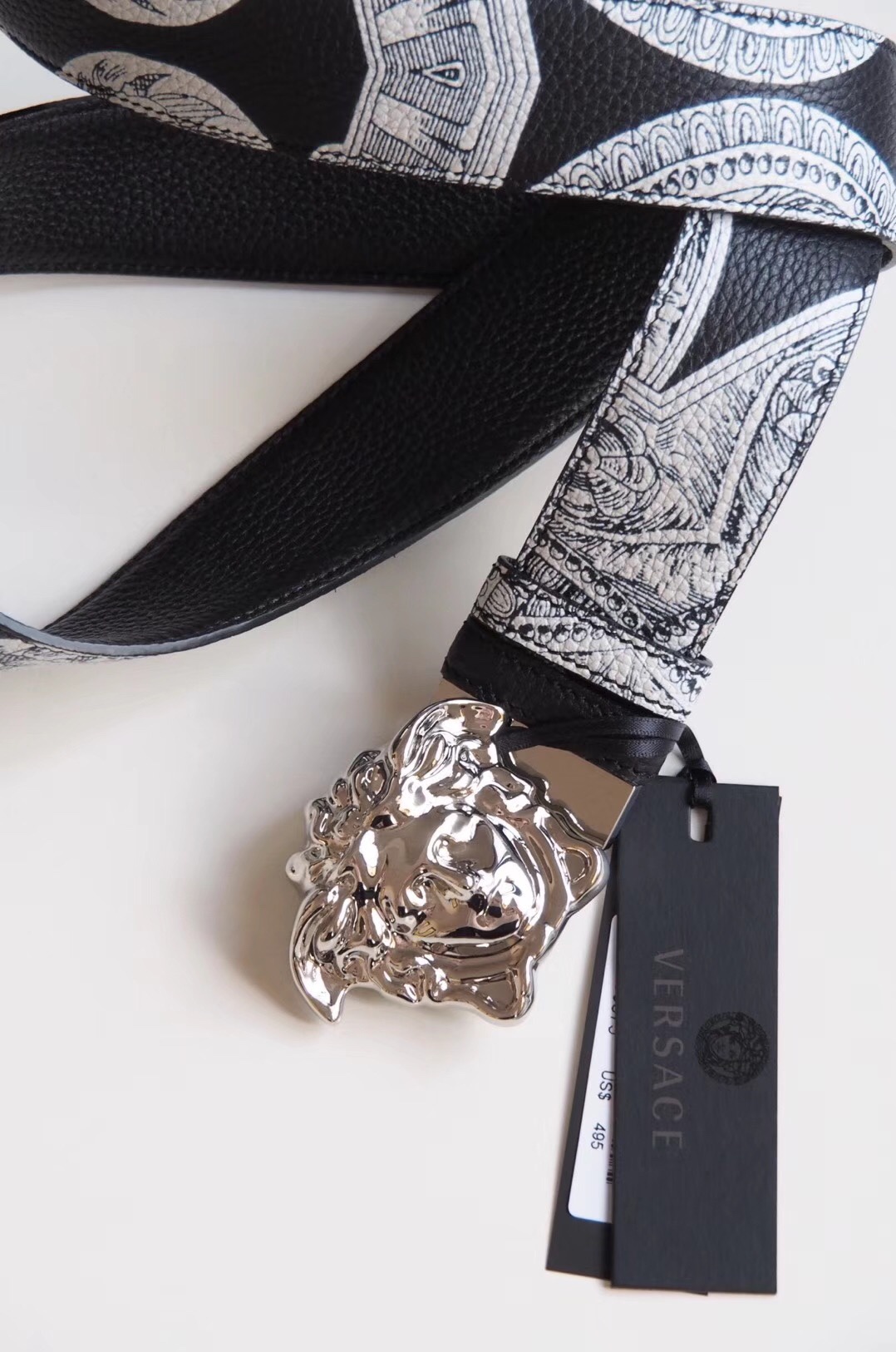 Versace Belt 005 22PJ091 3.5cm