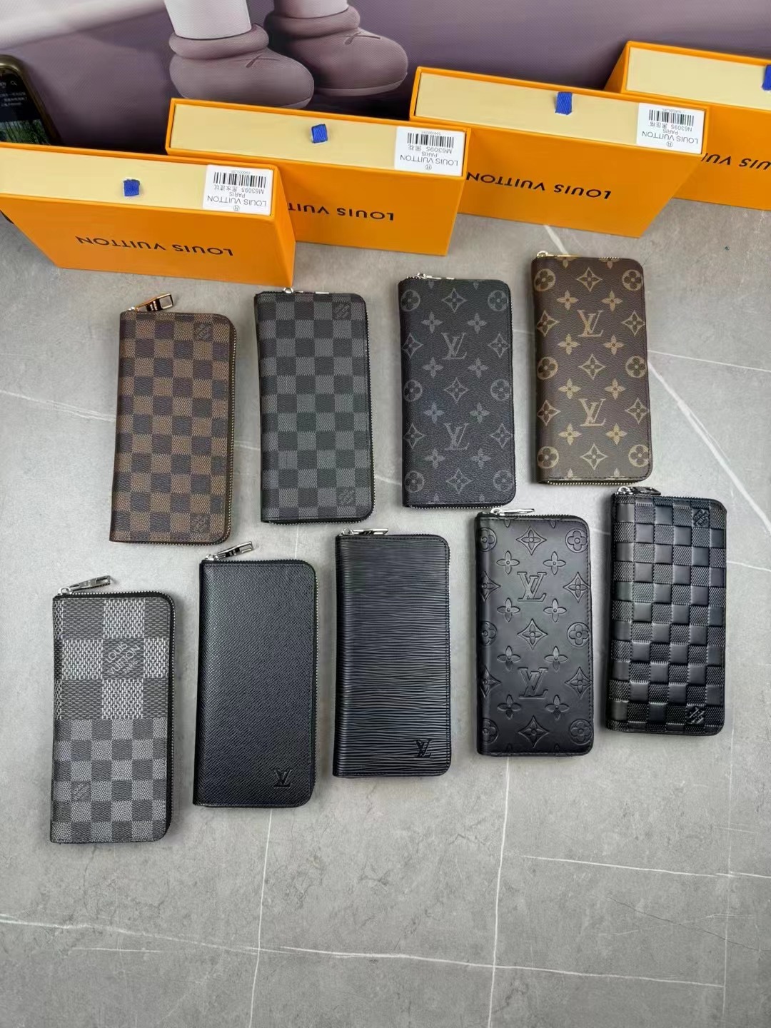 LV Zippy Wallet M63095 LM07 20cm