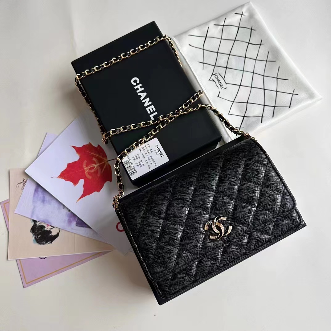 Chanel A33814 Black LM531 19cm