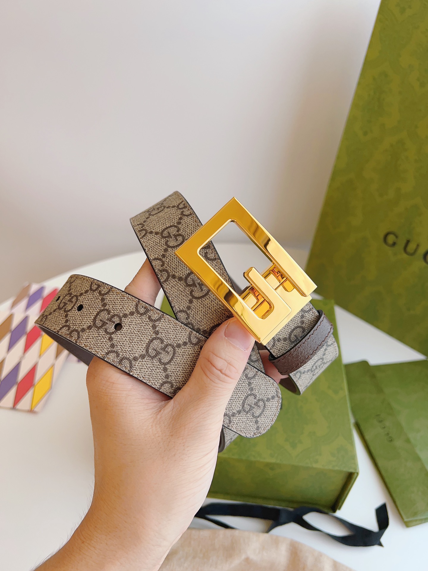 GUCCI Belt 015 22PJ071 3.5cm