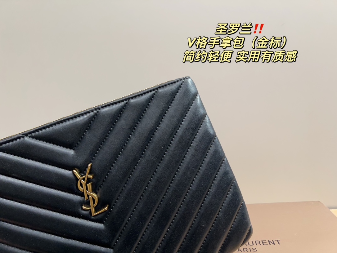 YSL Clutch 002 DB021 29cm