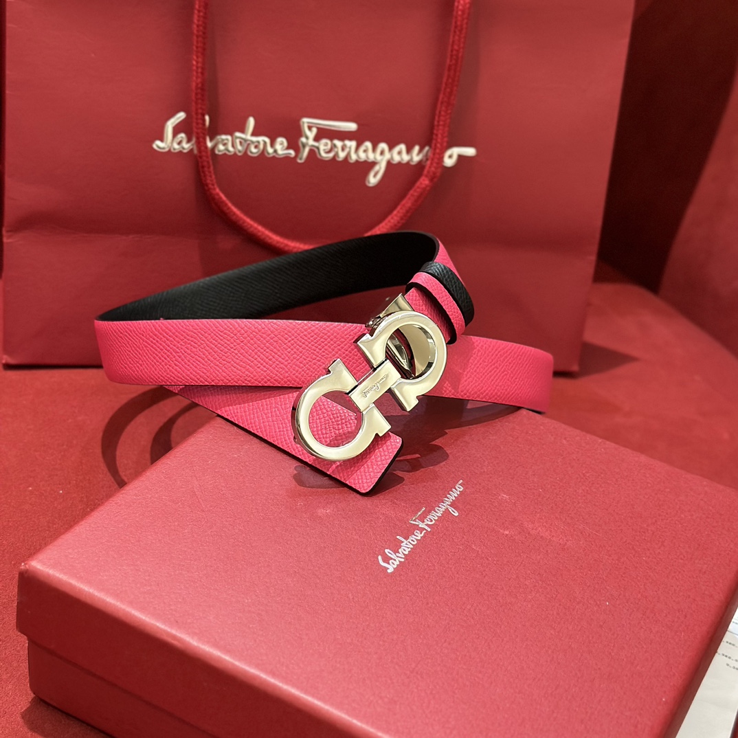 FERRAGAMO Belt 004 22PJ081 2.5cm