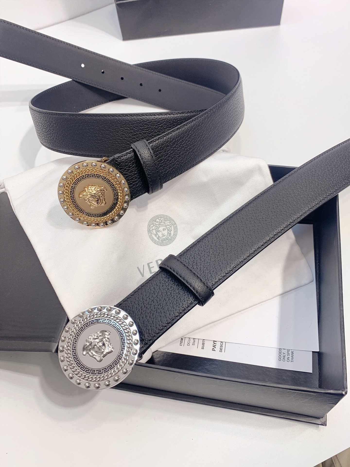 Versace Belt 006 22PJ091 3.5cm