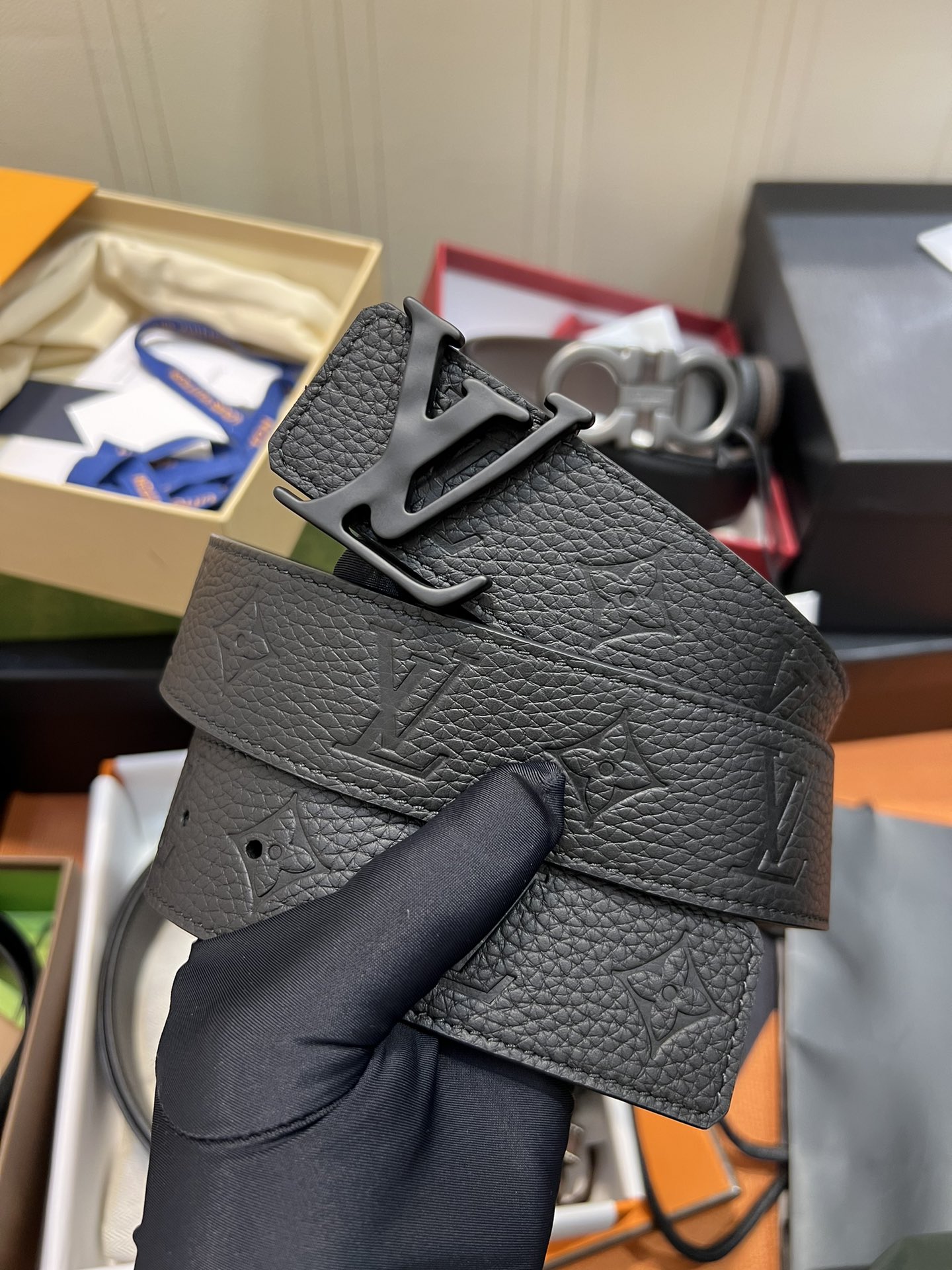 LV Belt 017 4cm