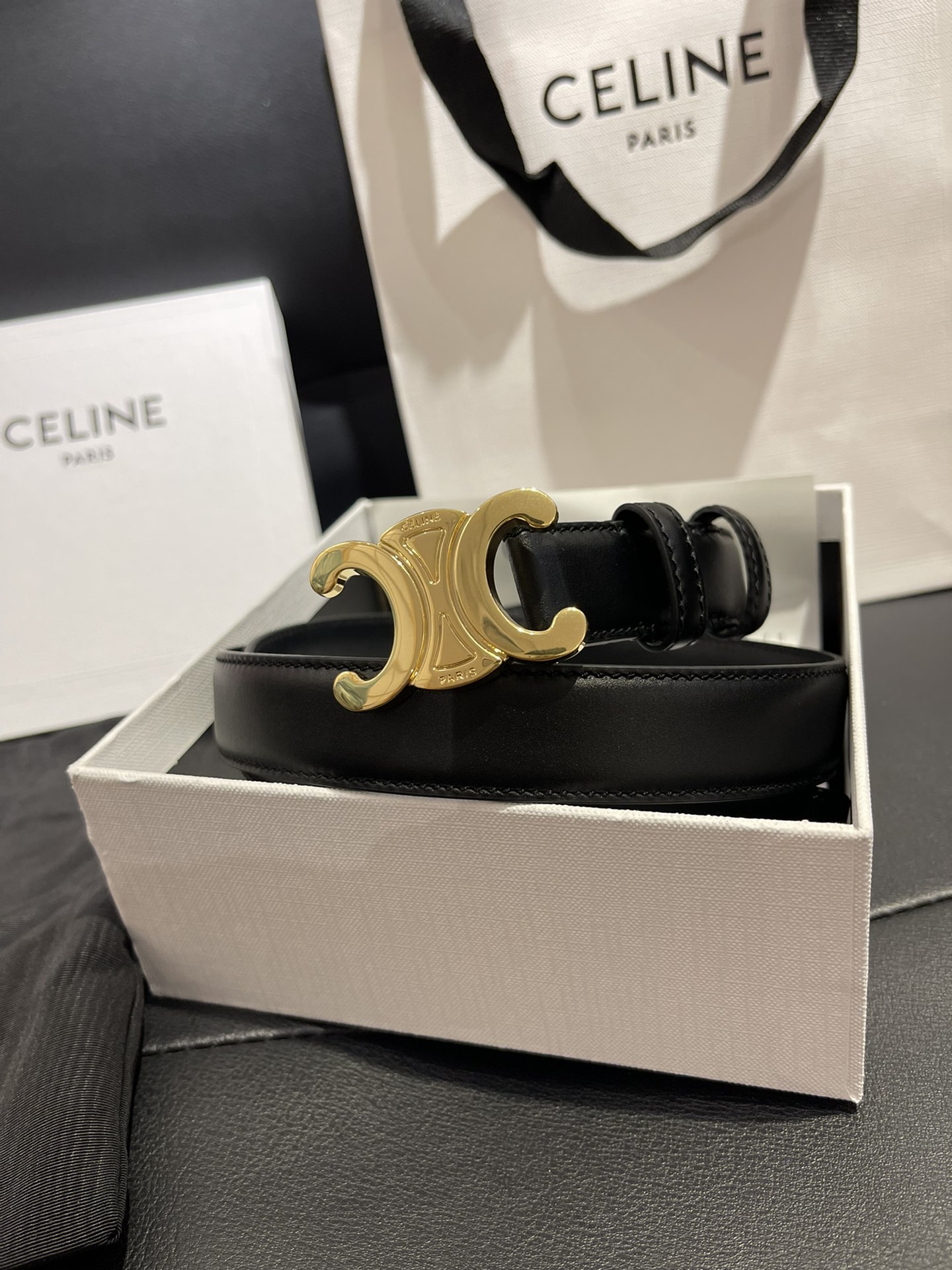 Celine Belt 007 22PJ081 2.5cm