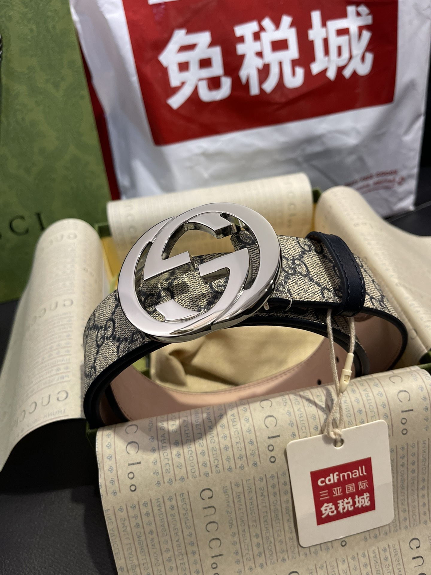 GUCCI Belt 010 22PJ061 3.8cm