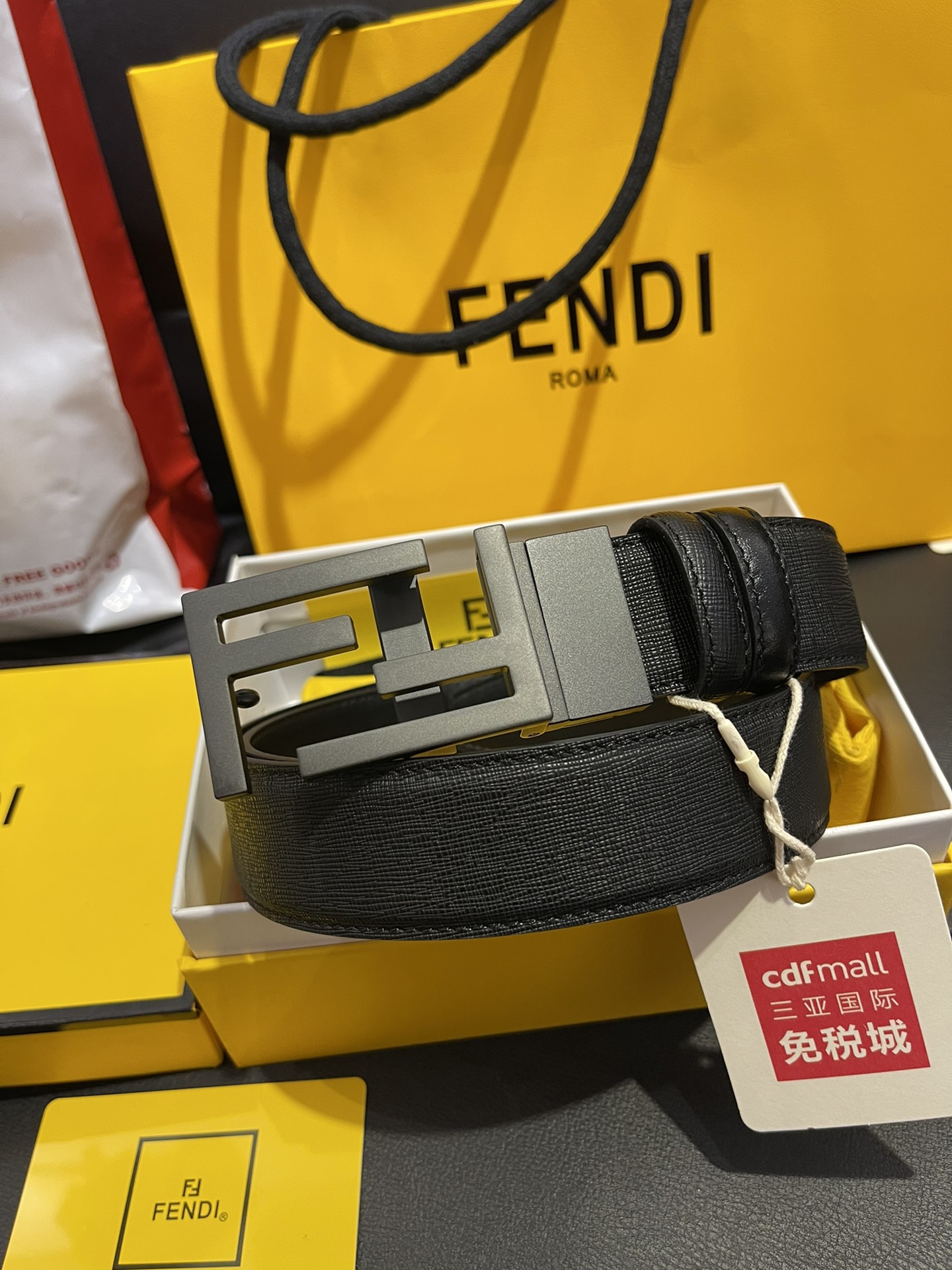 FENDI Belt 002 22PJ081 3.5cm