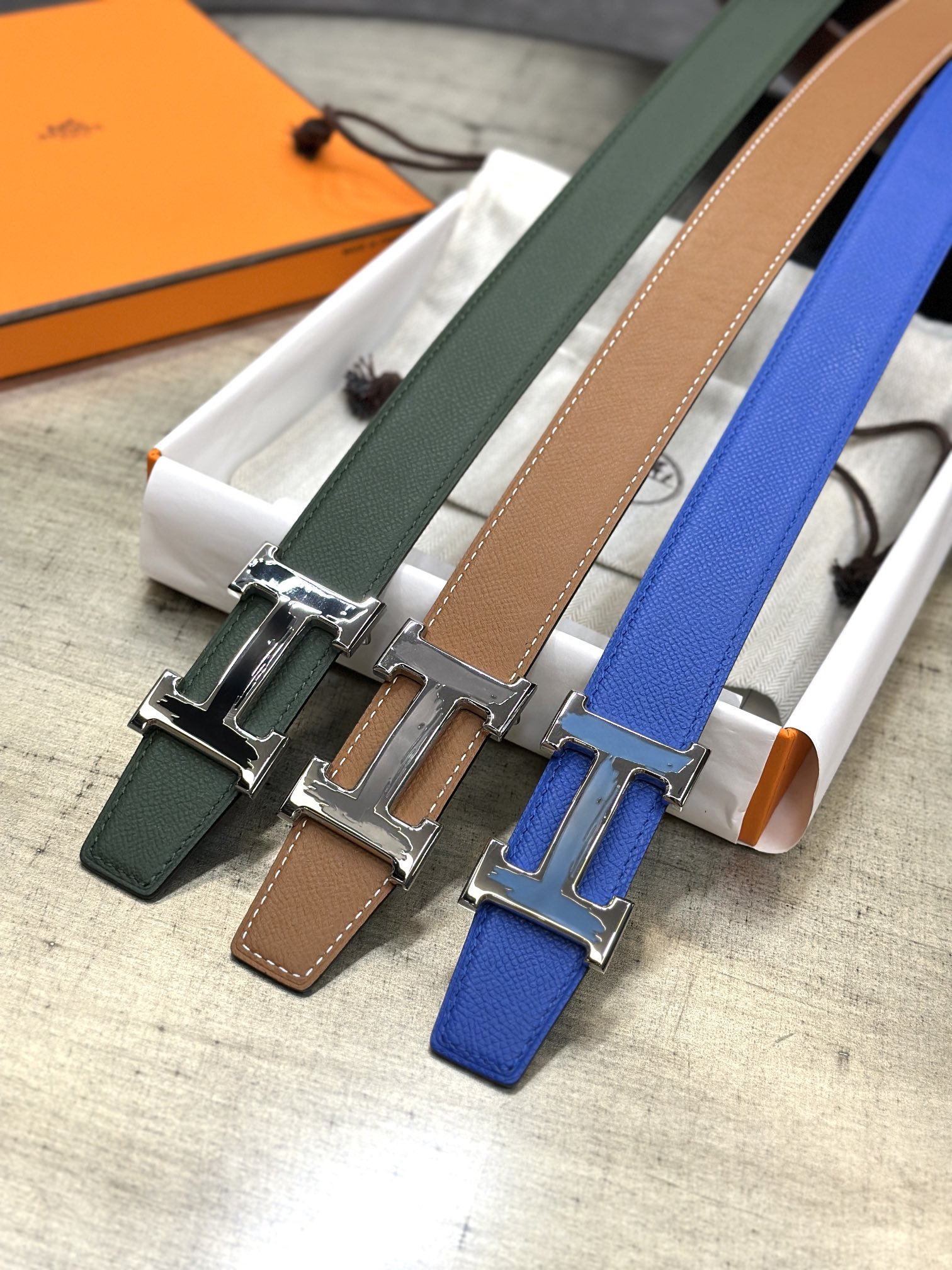 Hermes Belt 018 22PJ081 3.2cm