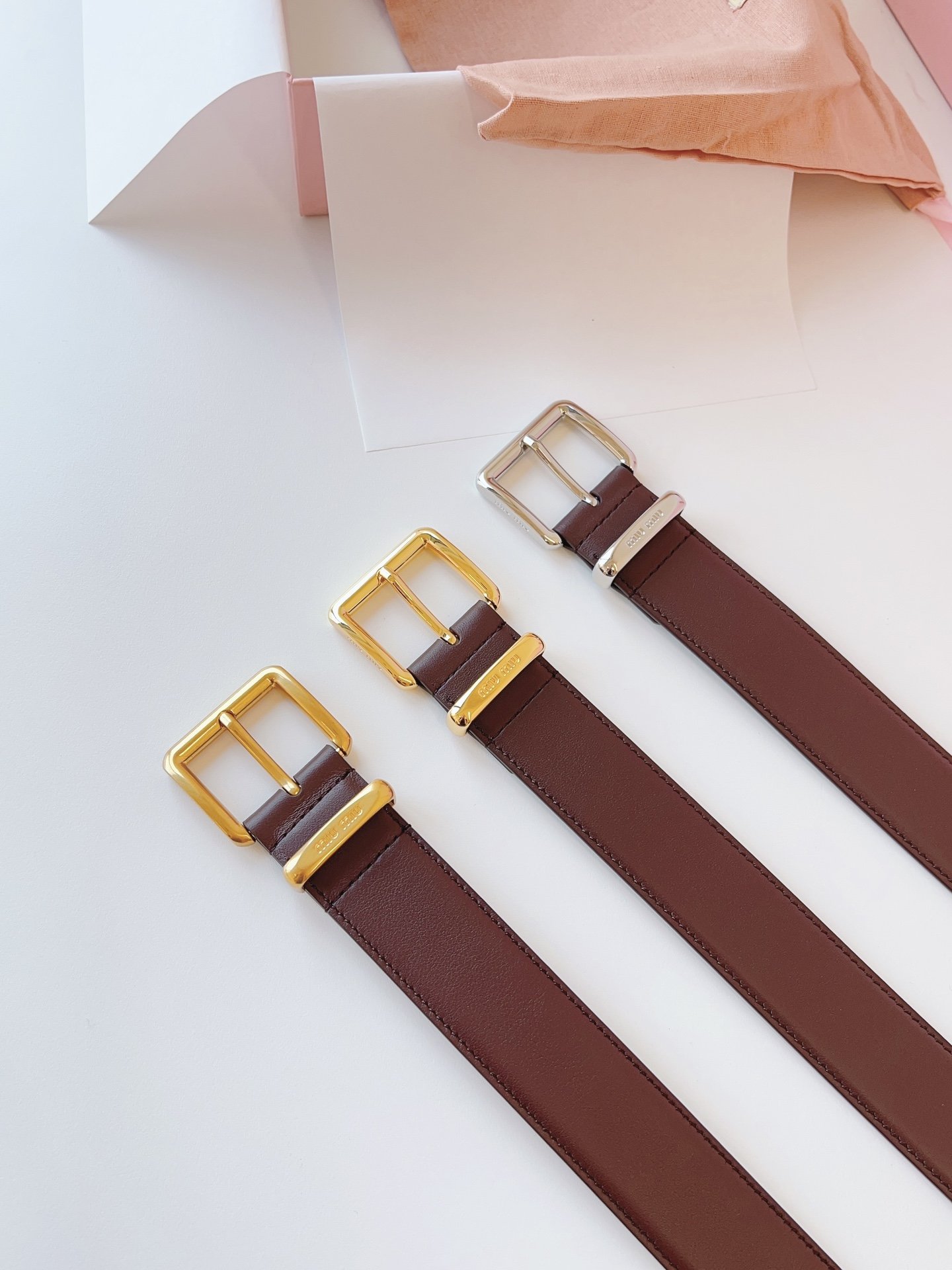 Miu Miu Belt 007 3.5cm