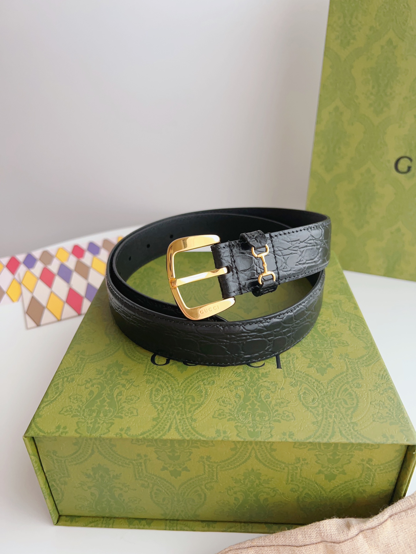 GUCCI Belt 014 22PJ071 3cm