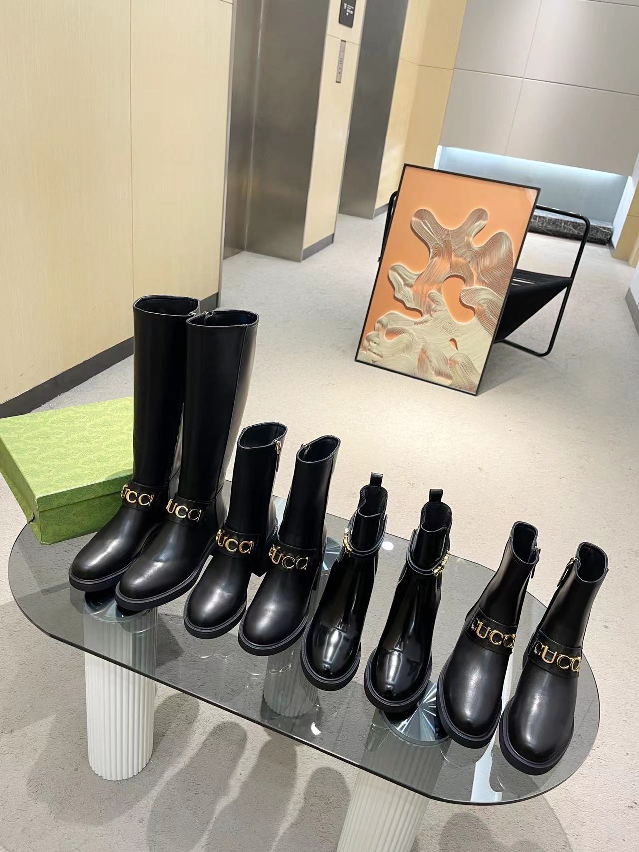 Gucci 017 boots XM053063074