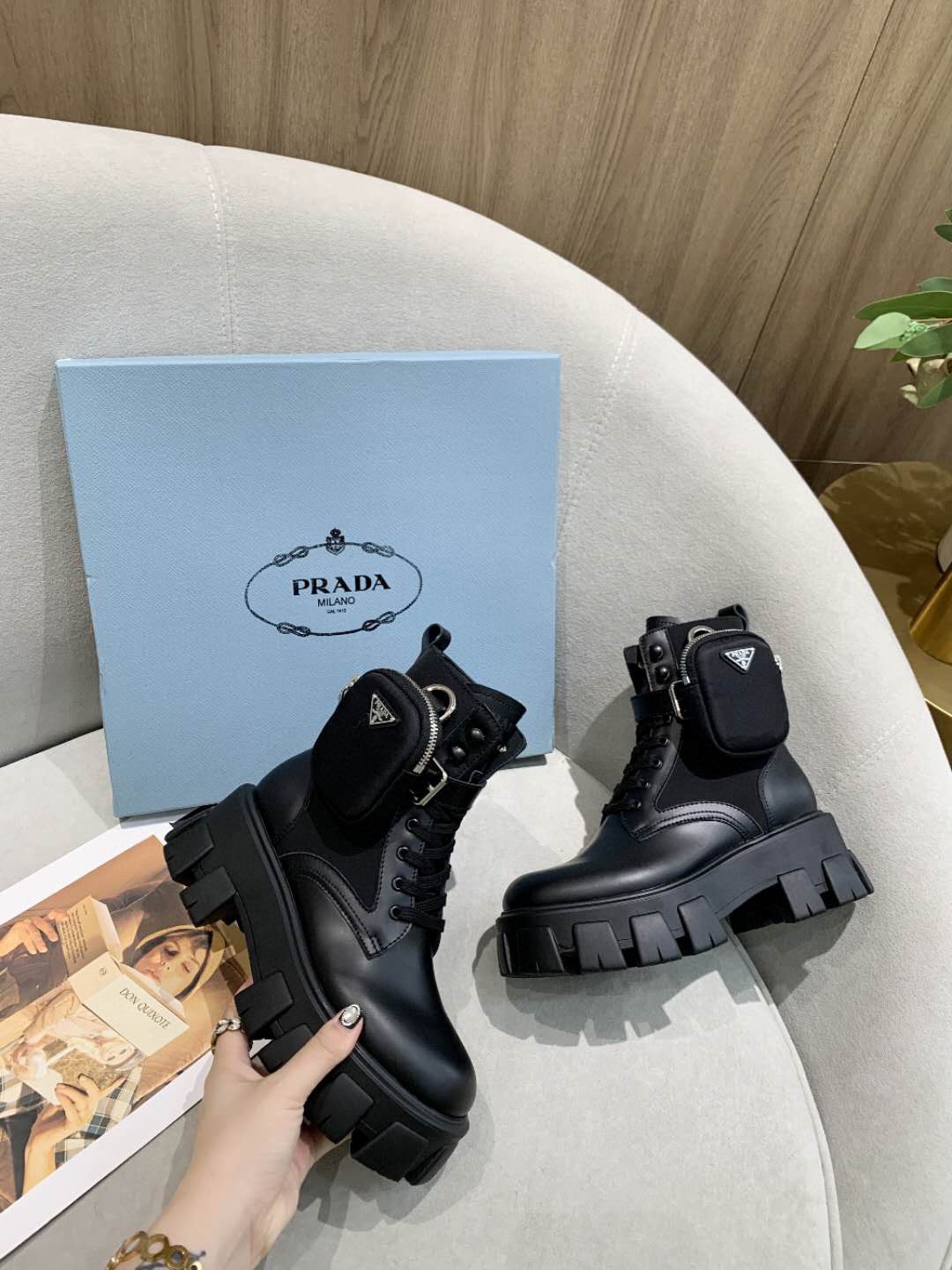 Prada shoes boots PD002