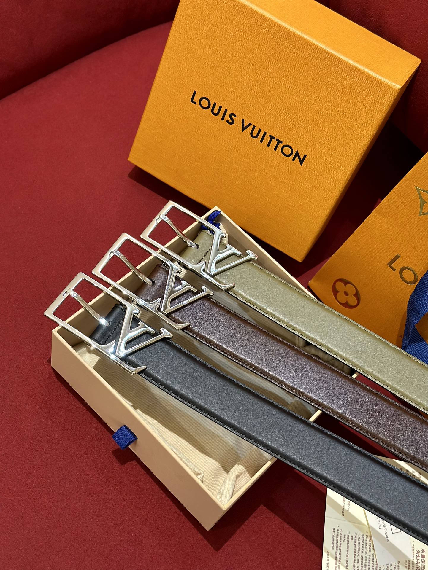 LV Belt 037 3.5cm