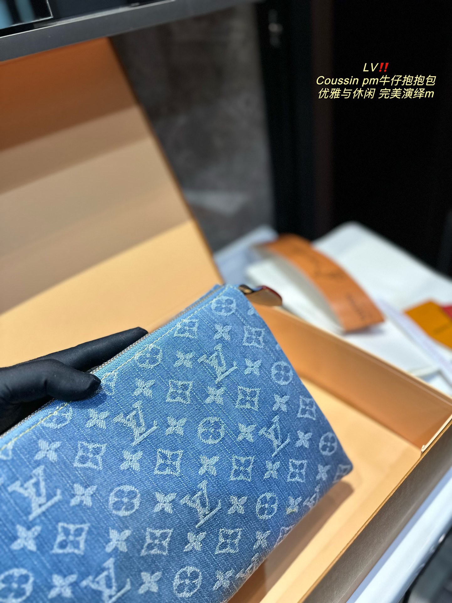 LV COUSSIN Denim DB091 27CM