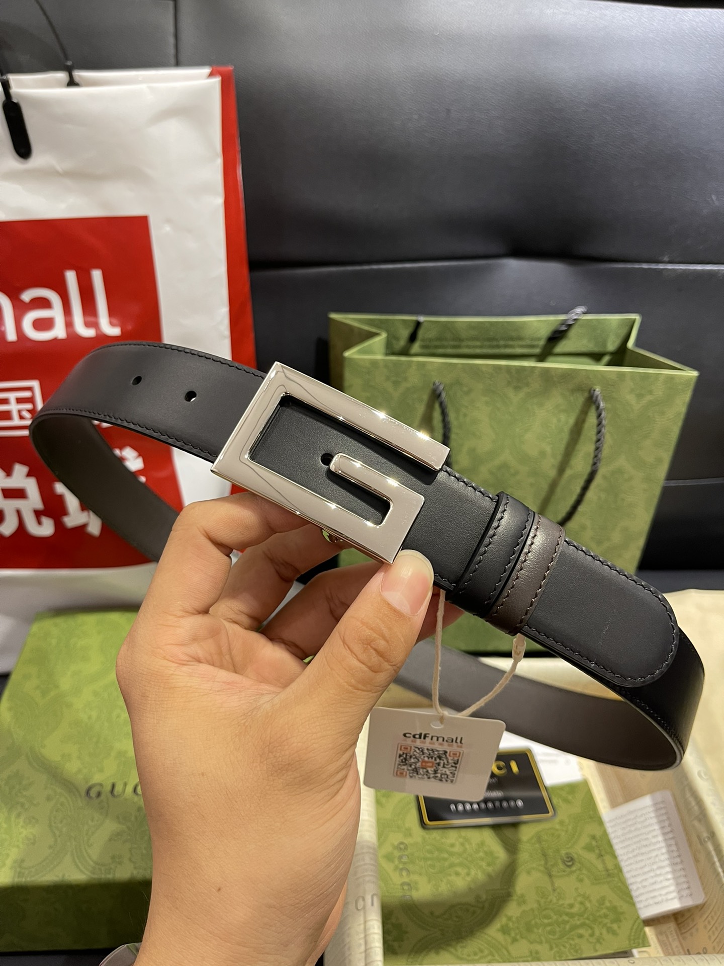 GUCCI Belt 003 22PJ061 3.5cm
