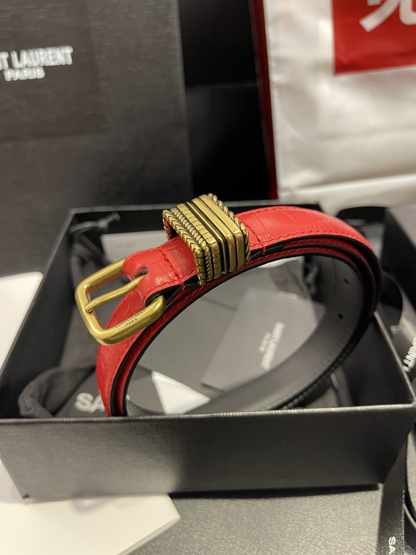 YSL Belt 008 22PJ081 2cm
