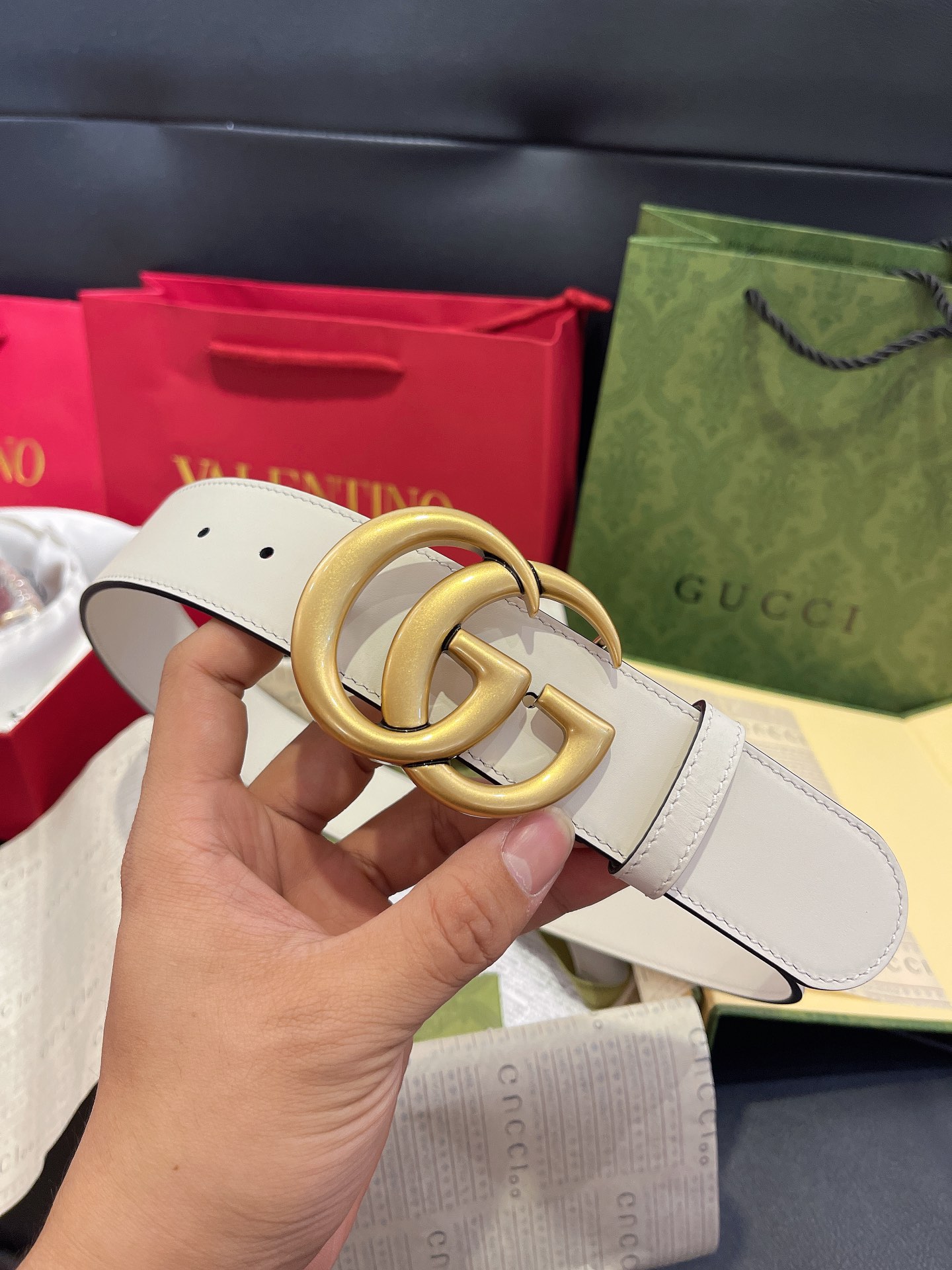 GUCCI Belt 002 22PJ081 4cm
