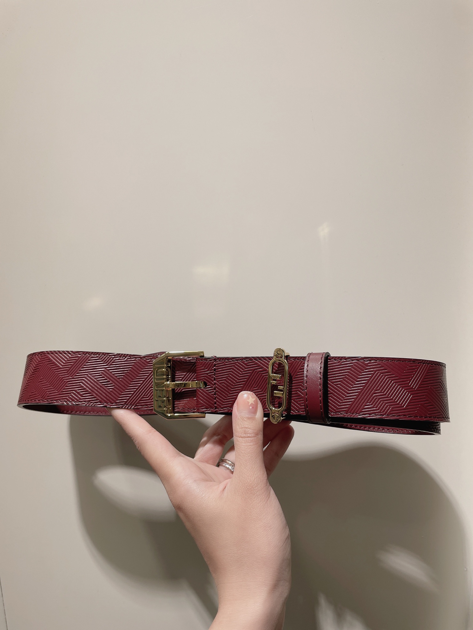 FENDI Belt 007 22PJ081 3.5cm