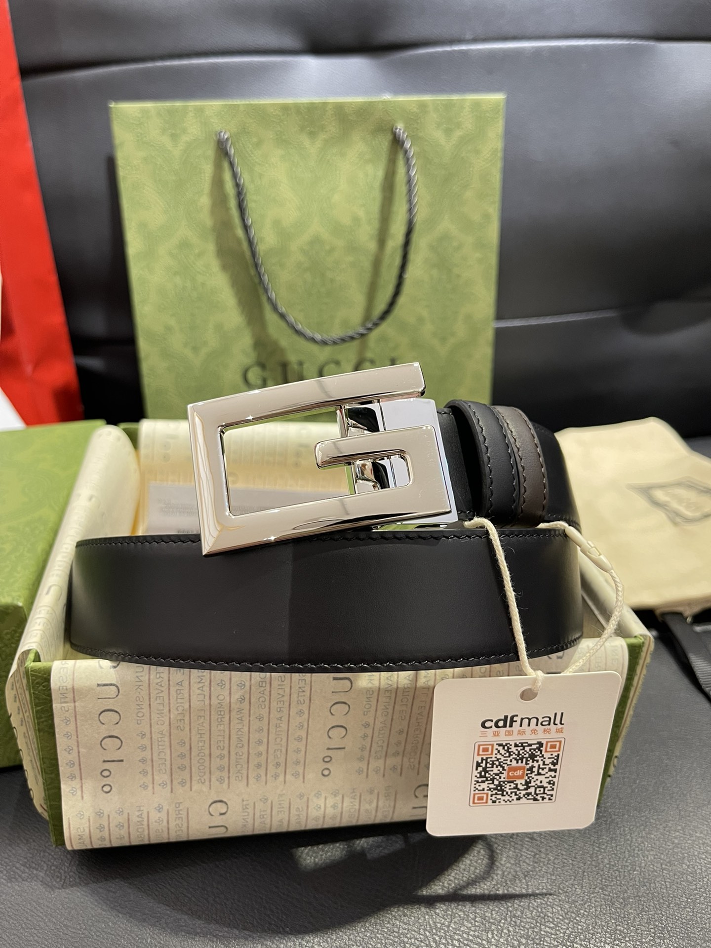 GUCCI Belt 003 22PJ061 3.5cm