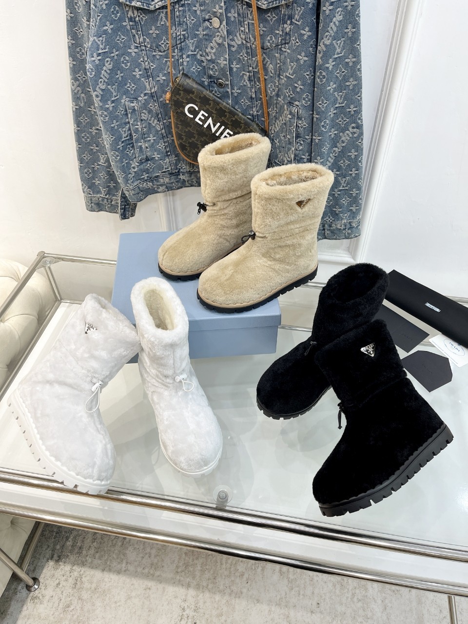 Prada 018 boots XM043