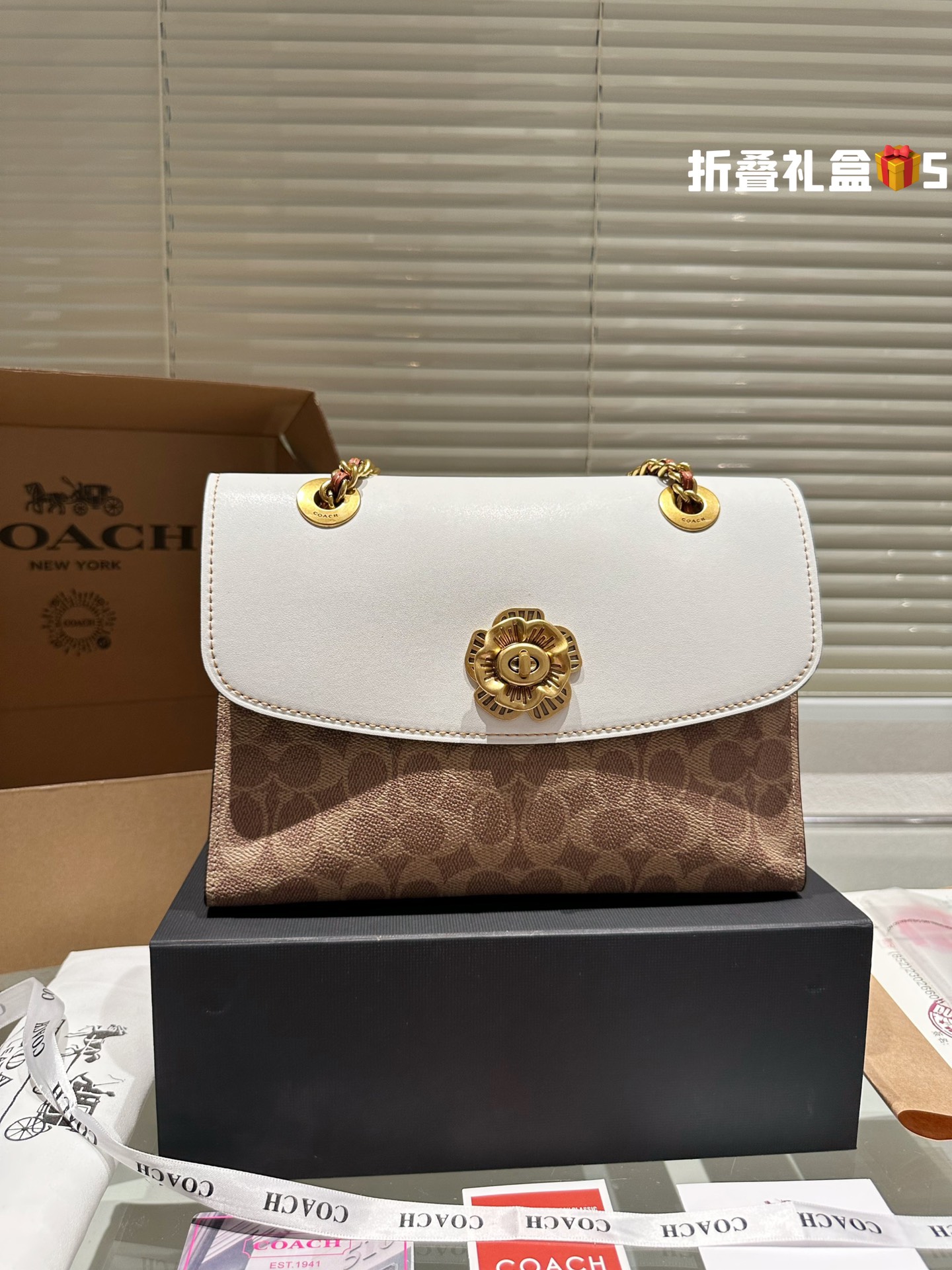 COACH Chain Bag 005 LLS571 26cm