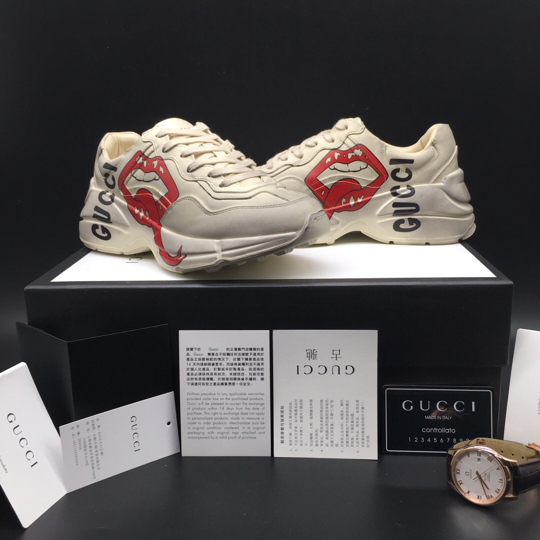 Gucci Rhyton Sneaker shoes 2