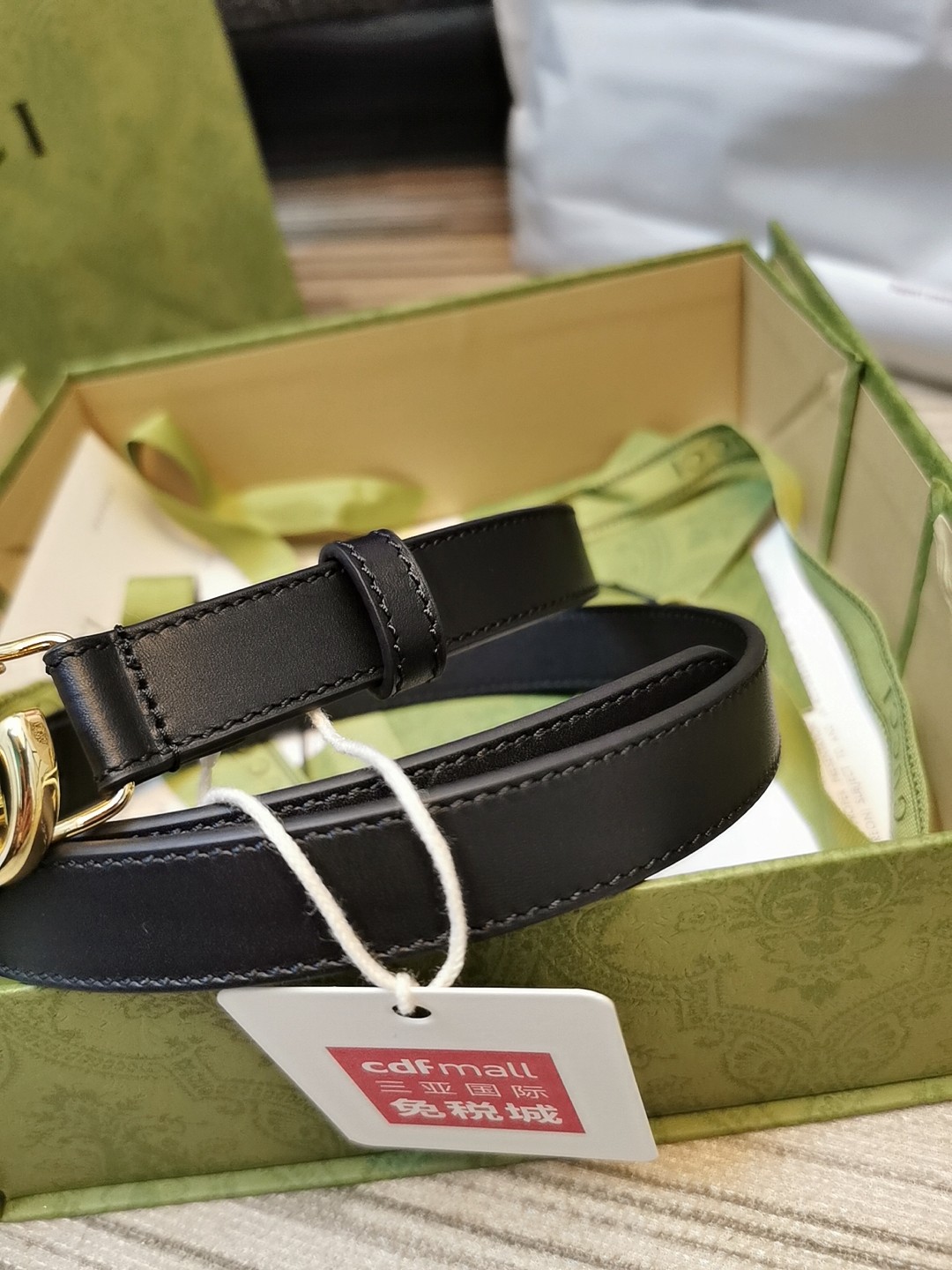 GUCCI Belt 011 22PJ081 2cm