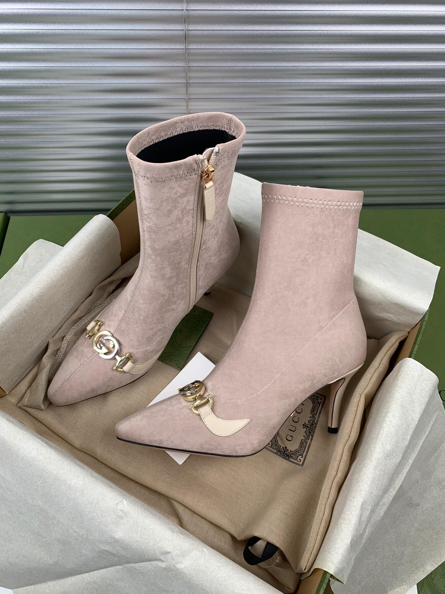 Gucci双G靴 063