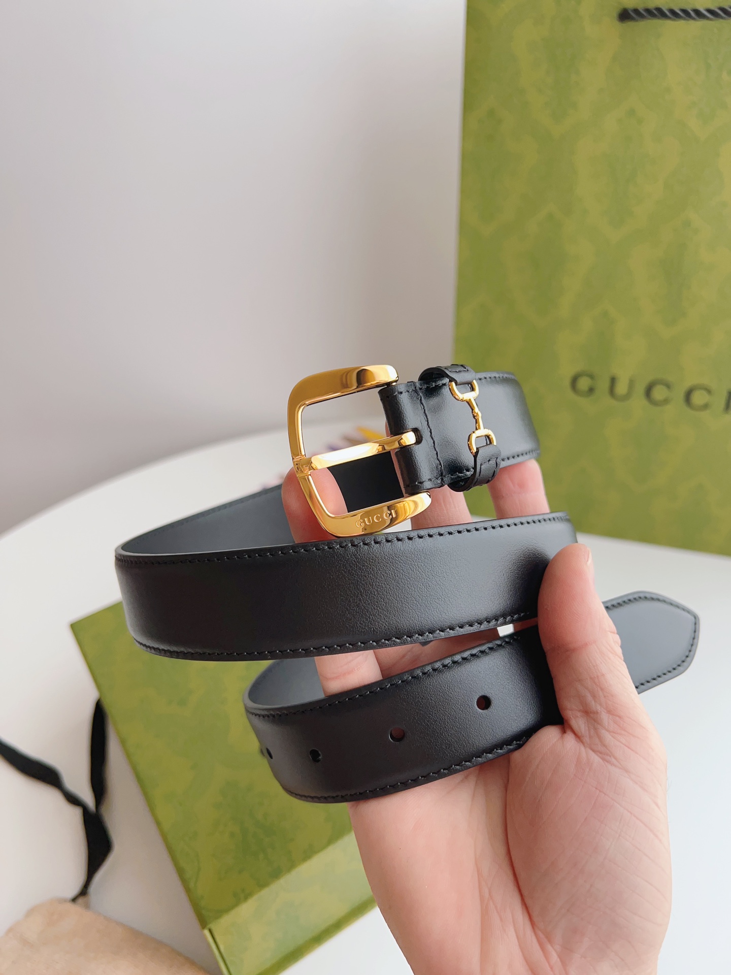GUCCI Belt 014 22PJ071 3cm