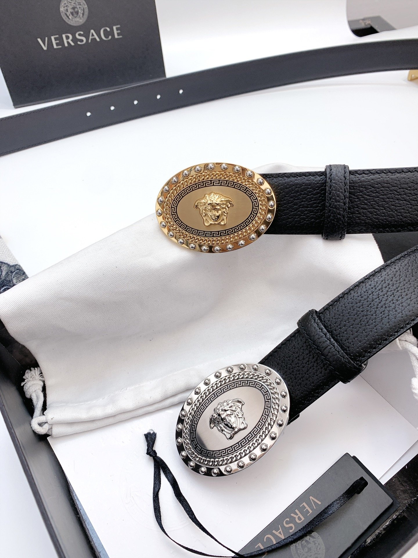 Versace Belt 010 22PJ081 3.5cm