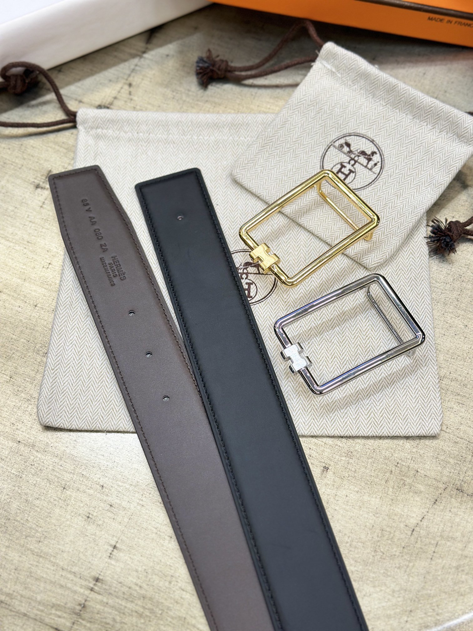 Hermes Belt 024 22PJ081 3.8cm