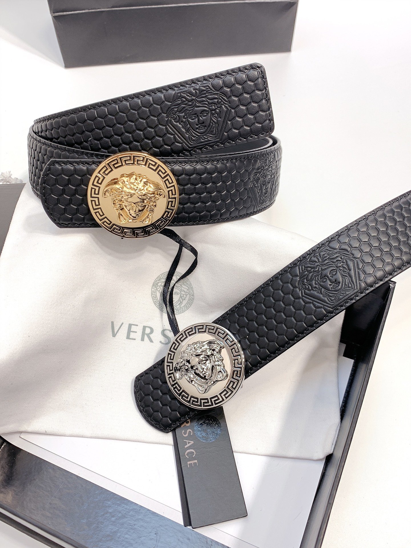 Versace Belt 008 22PJ081 3.5cm
